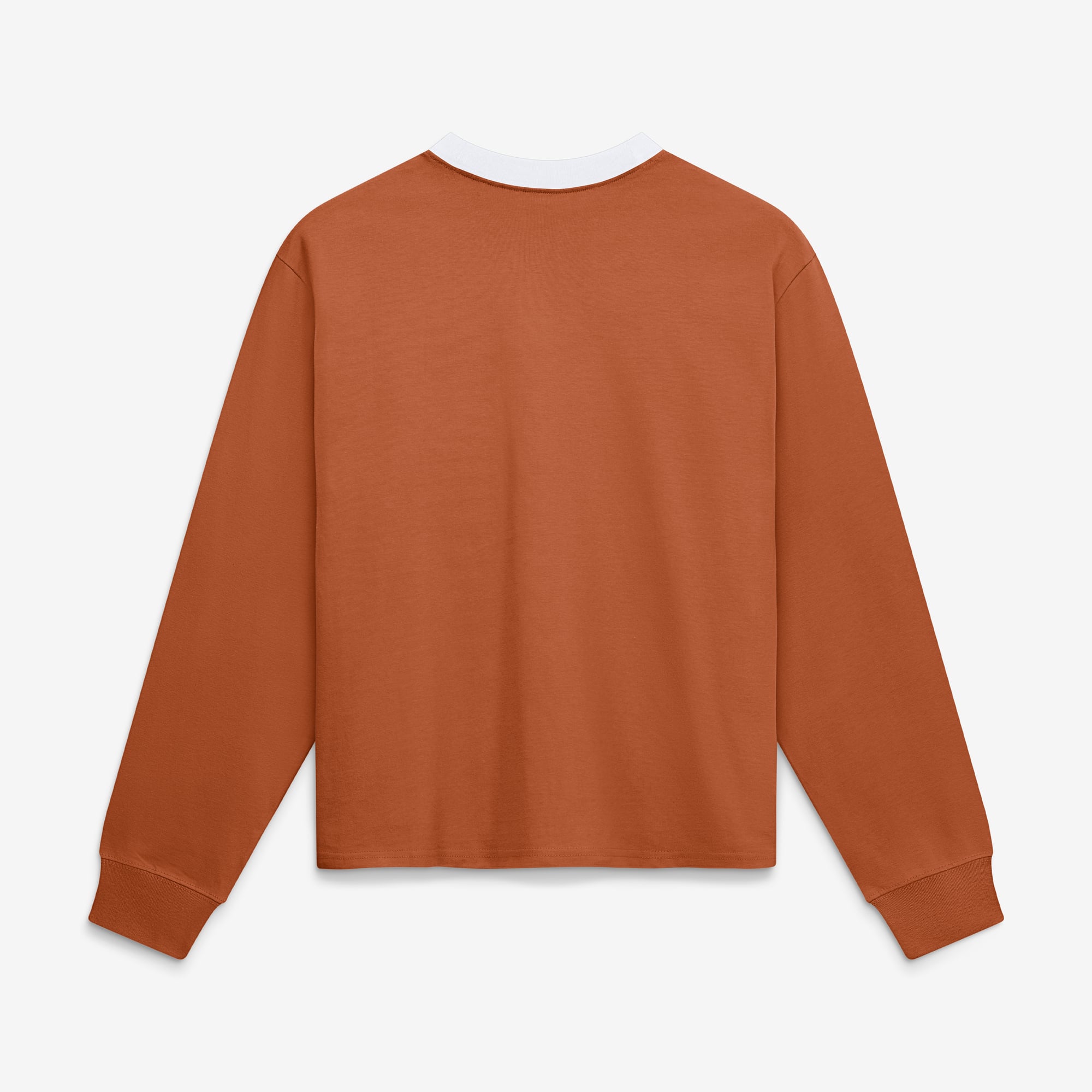 T-shirt à manches longues Nike Texas Longhorns Orange Ringer Boxy pour femme