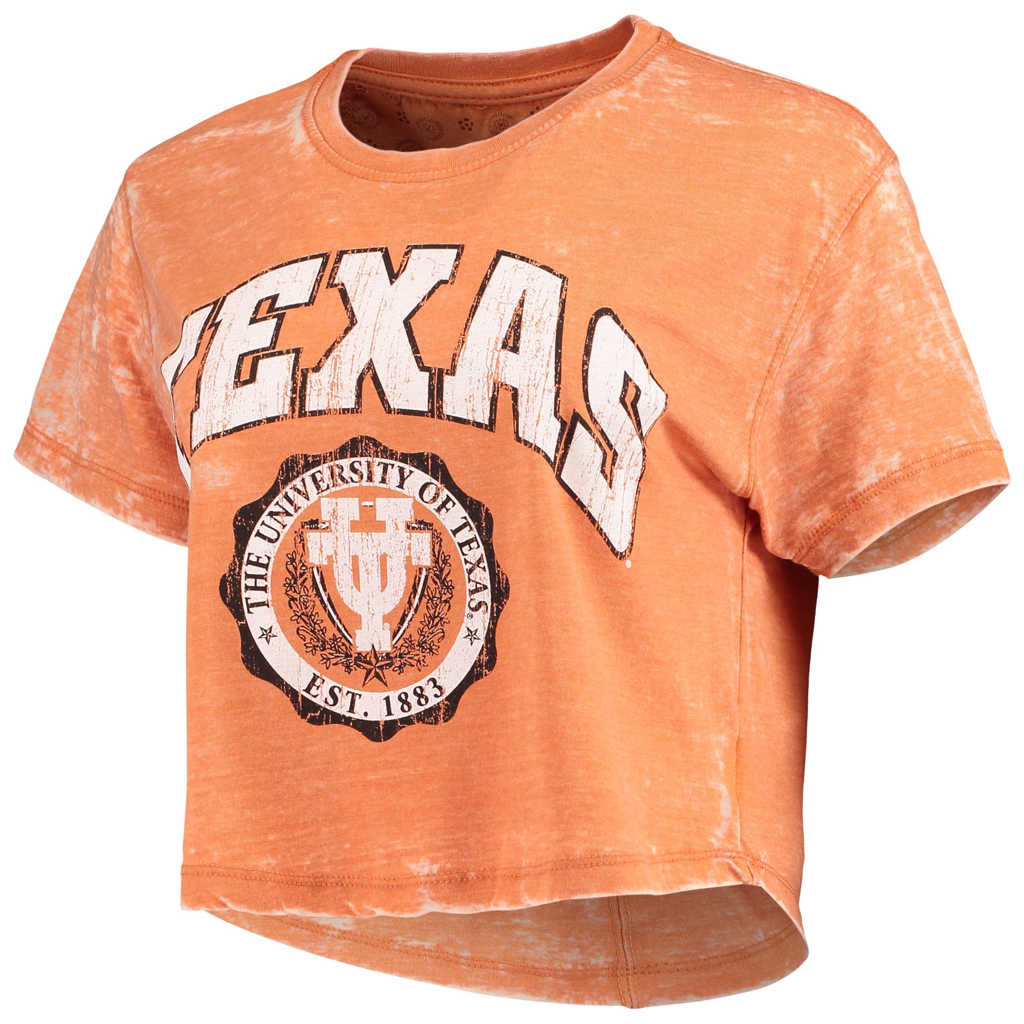 Women's Pressbox Burnt Orange Texas Longhorns Edith Vintage