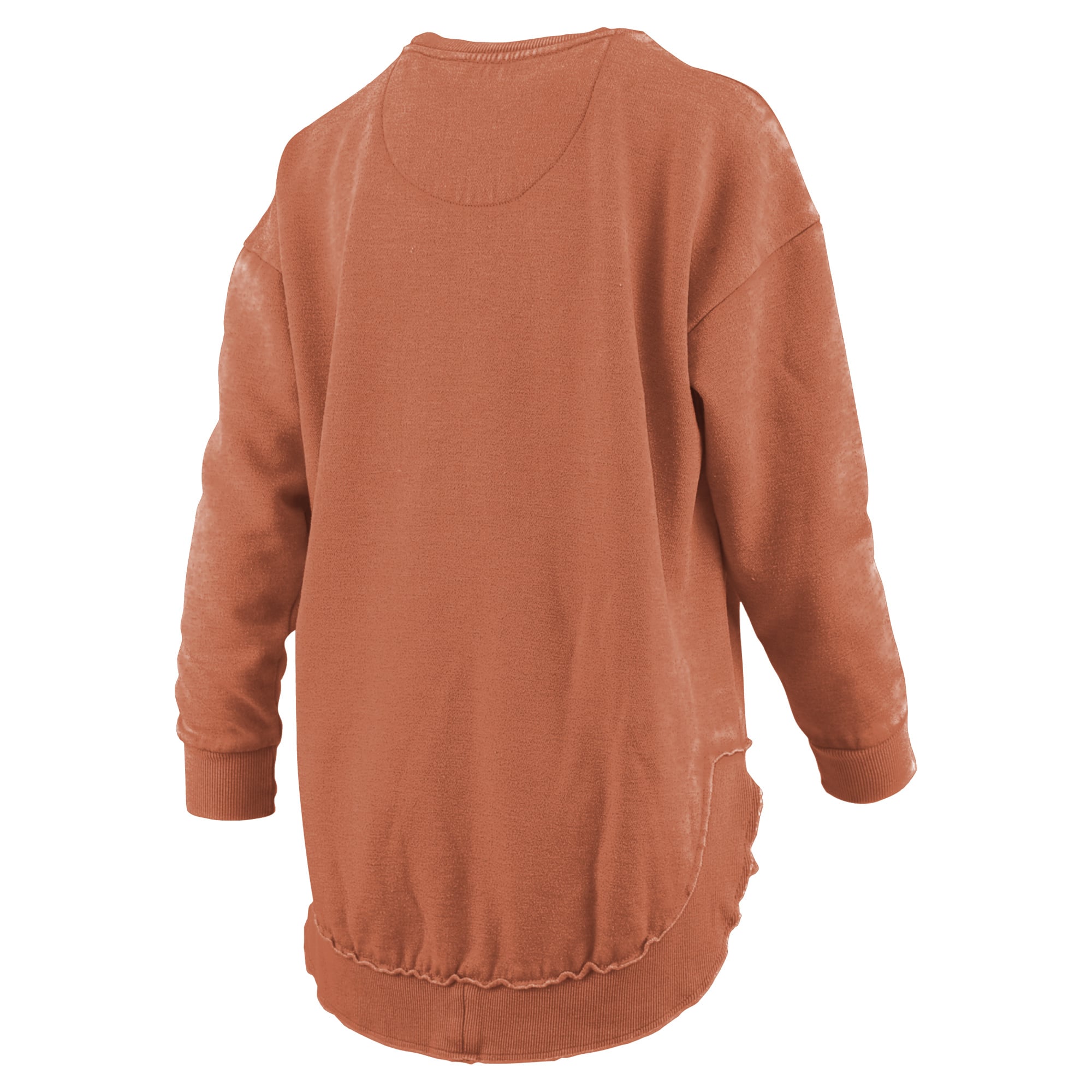 Sweat-shirt à col rond Pressbox Texas Orange Longhorns Blitz pour femmes
