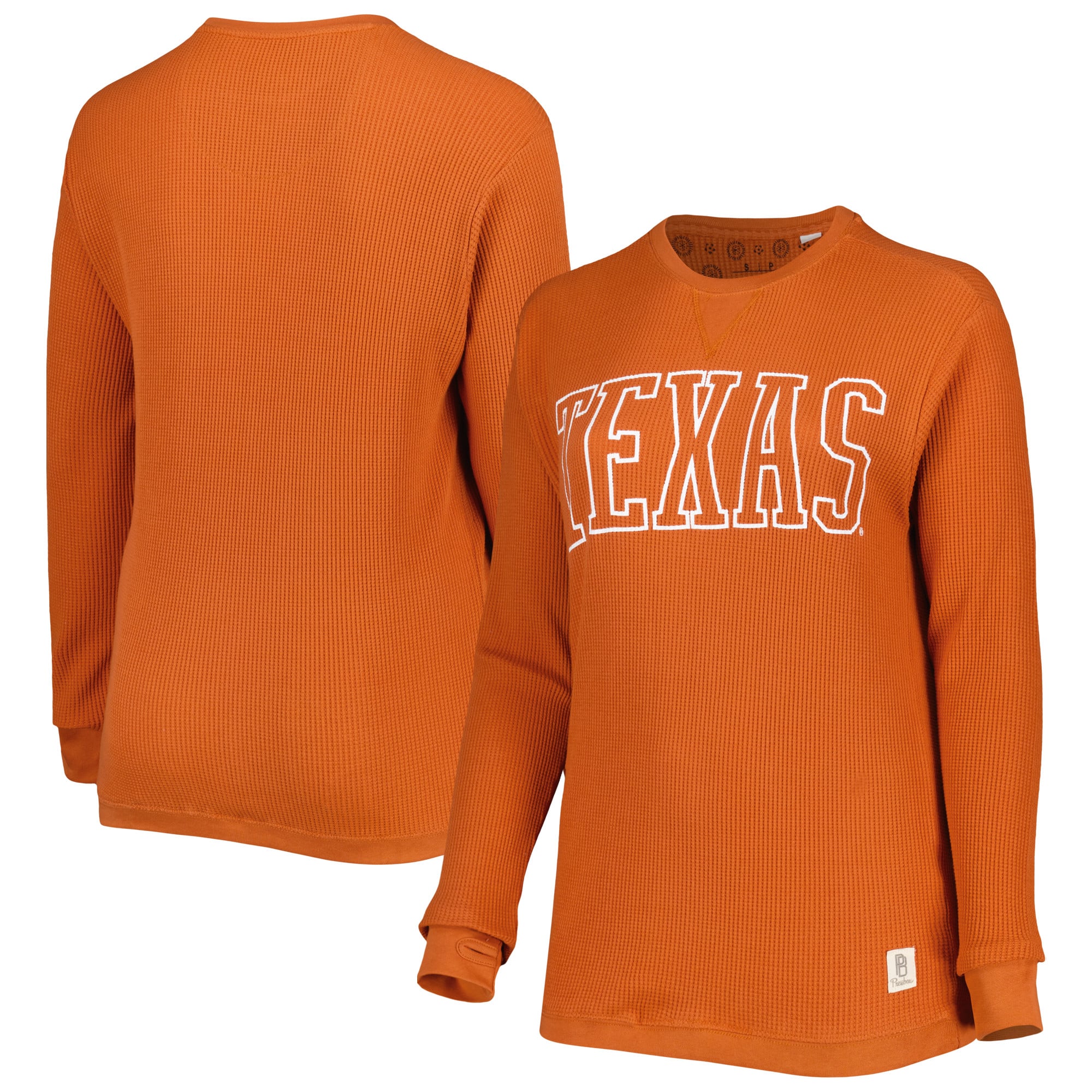 Women's Pressbox Texas Orange Texas Longhorns Surf Plus Size