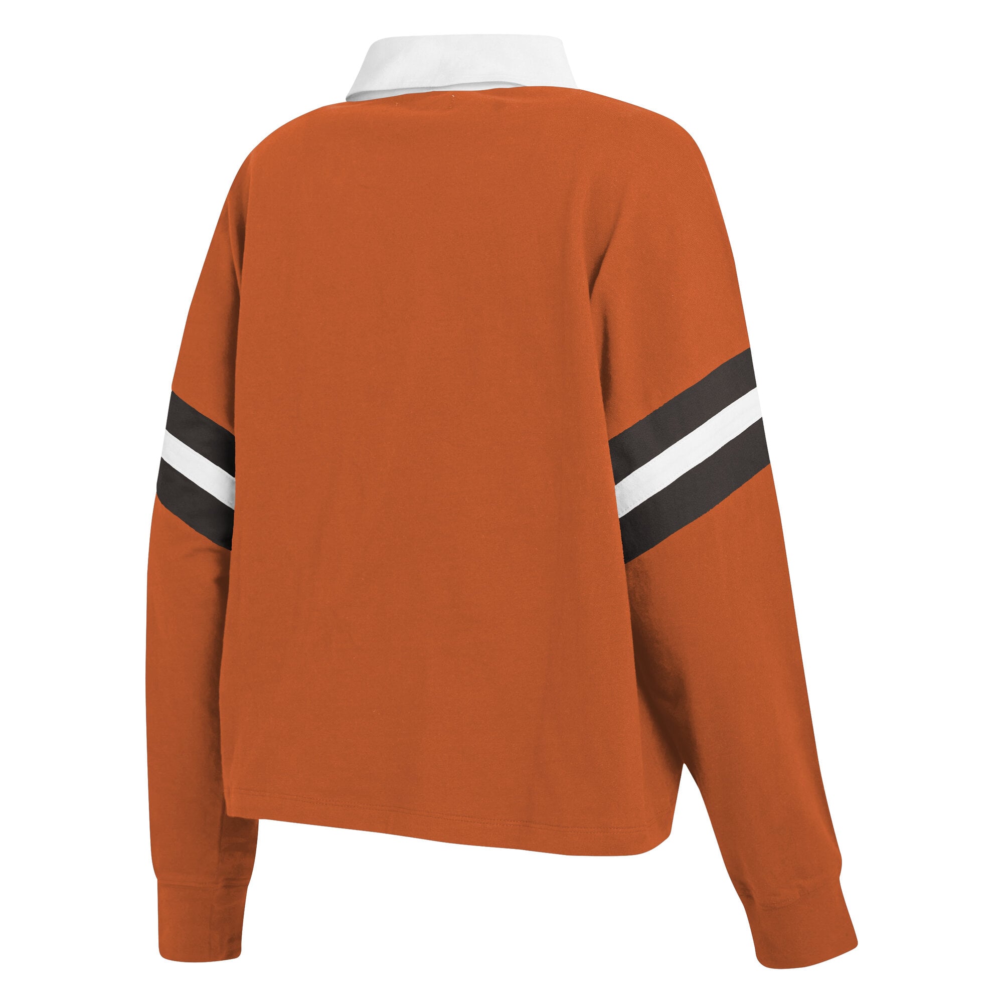 Maillot de rugby Texas Longhorns orange la marque WEAR by Erin Andrews pour femmes