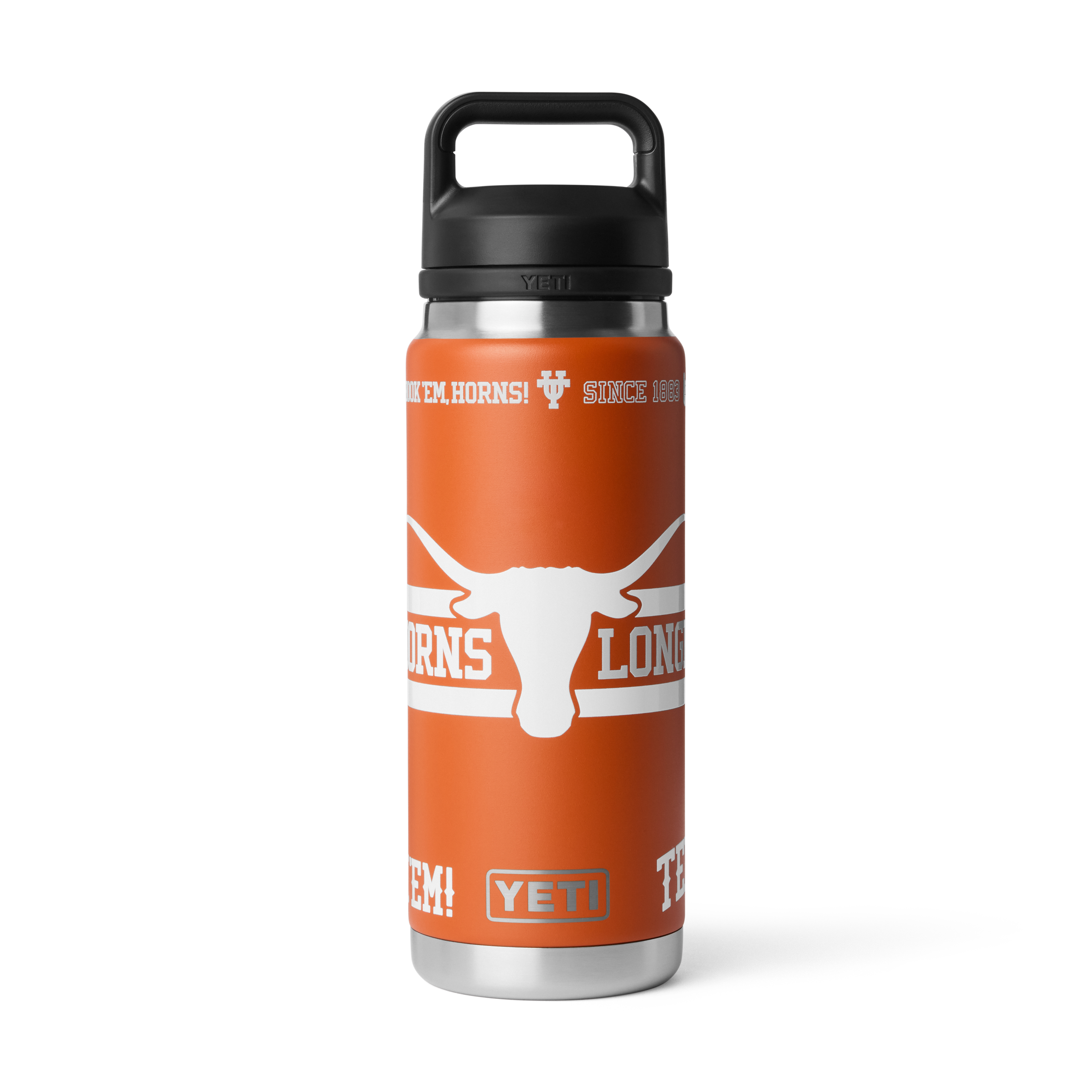 YETI Texas Longhorns 26oz. Fandom Rambler Chug Water Bottle