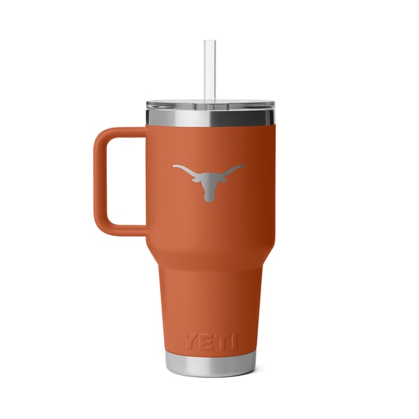 YETI Texas Longhorns 35oz. Rambler 2.0 Straw Mug