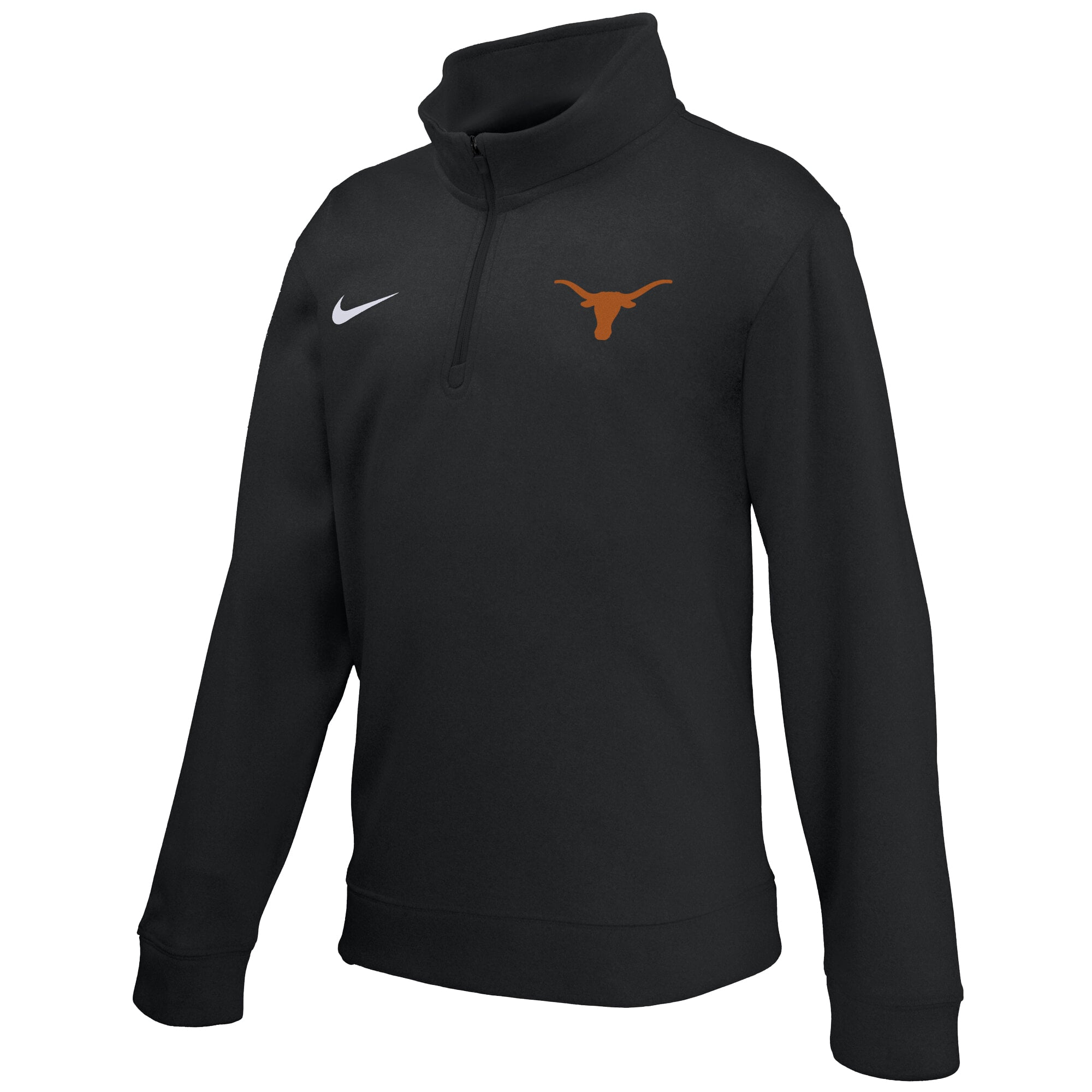 Pull-over Nike Therma-FIT noir Texas Longhorns pour enfant