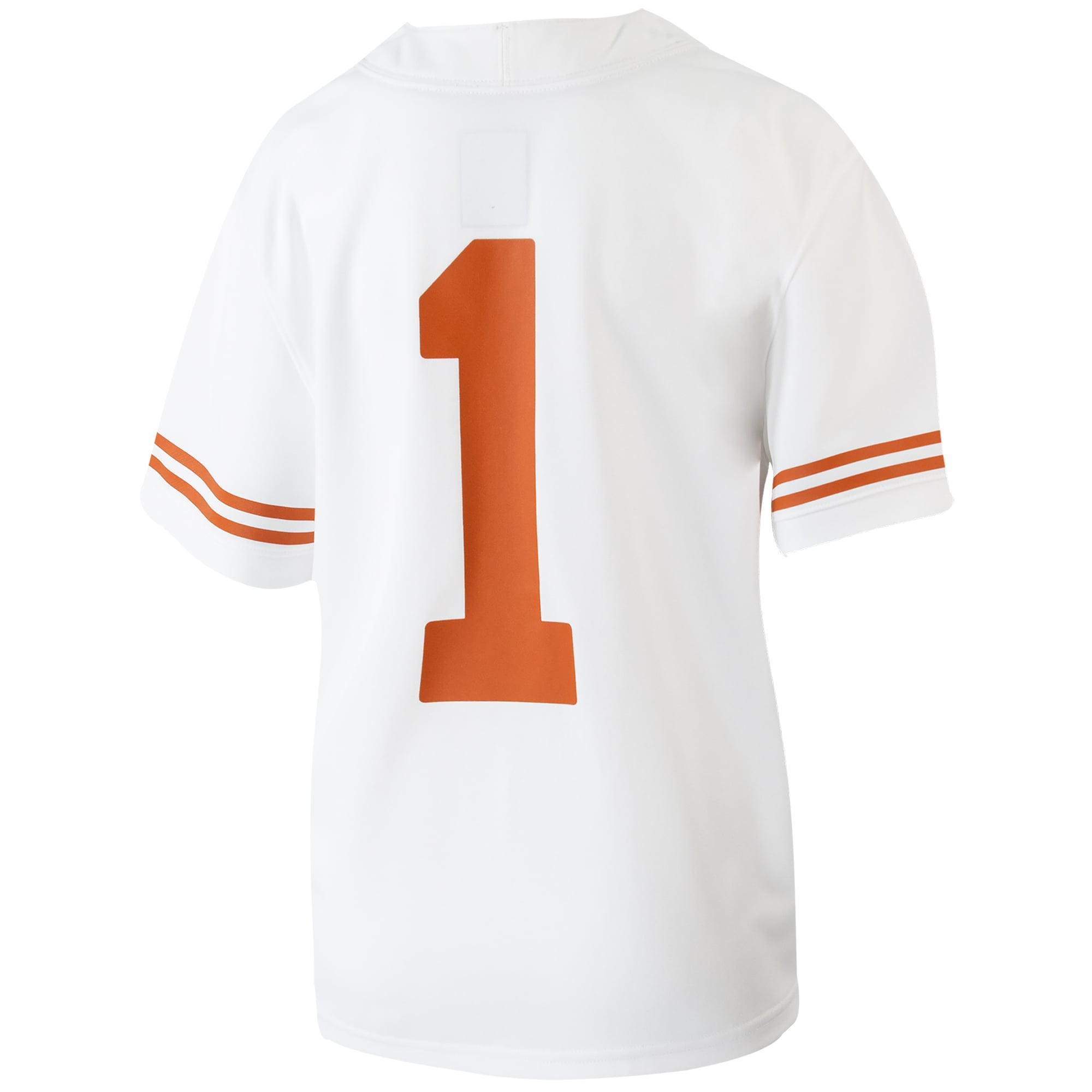 Youth Nike #1 White Texas Longhorns Untouchable Football Jersey
