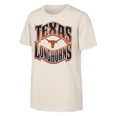  Texas Longhorns Outerstuff Youth Collegiate T-Shirt - Natural