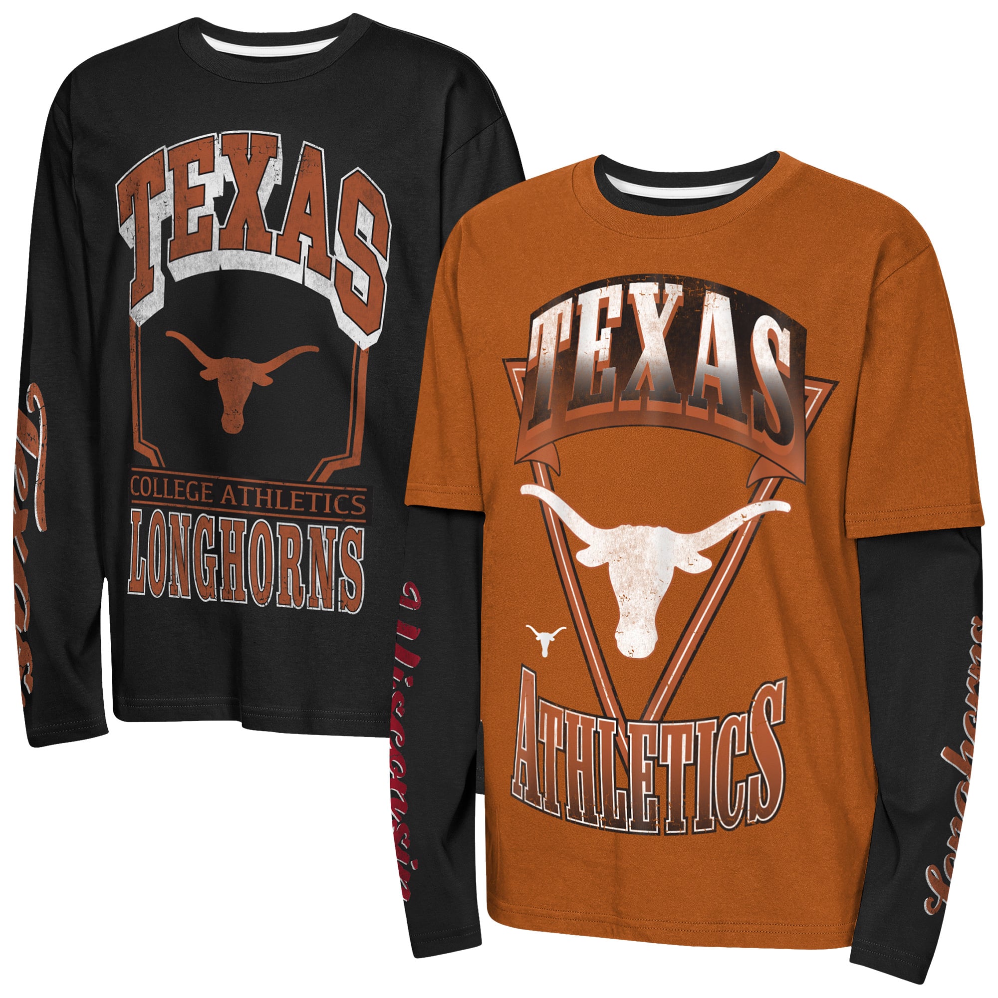 Ensemble de t-shirts pour jeunes Outerstuff Texas Orange Longhorns