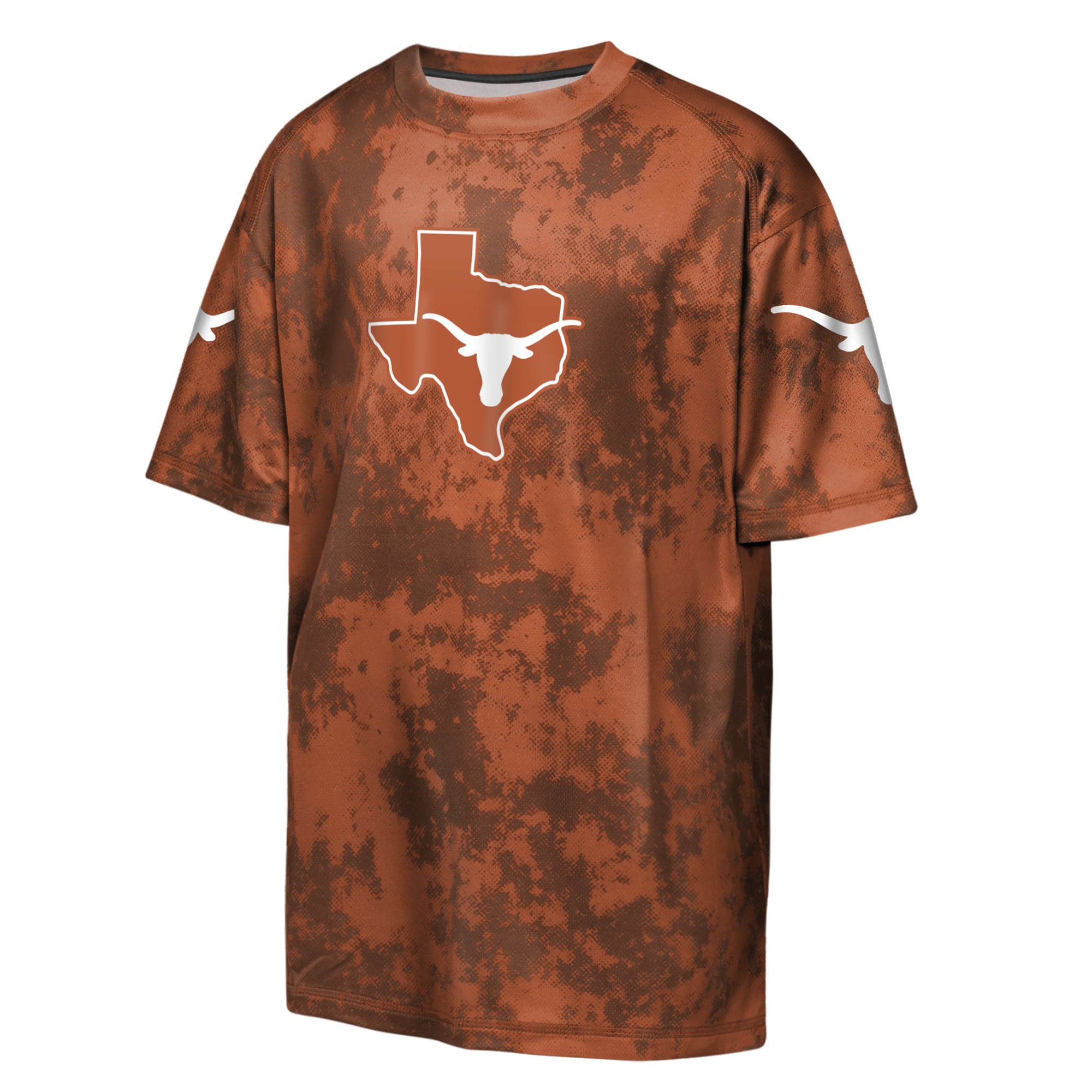 T-shirt sublimé Outerstuff Texas Orange Longhorns Off-Side pour jeunes