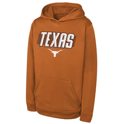 Texas Longhorns Outerstuff Youth Sack Party Performance Hoodie - Texas Orange