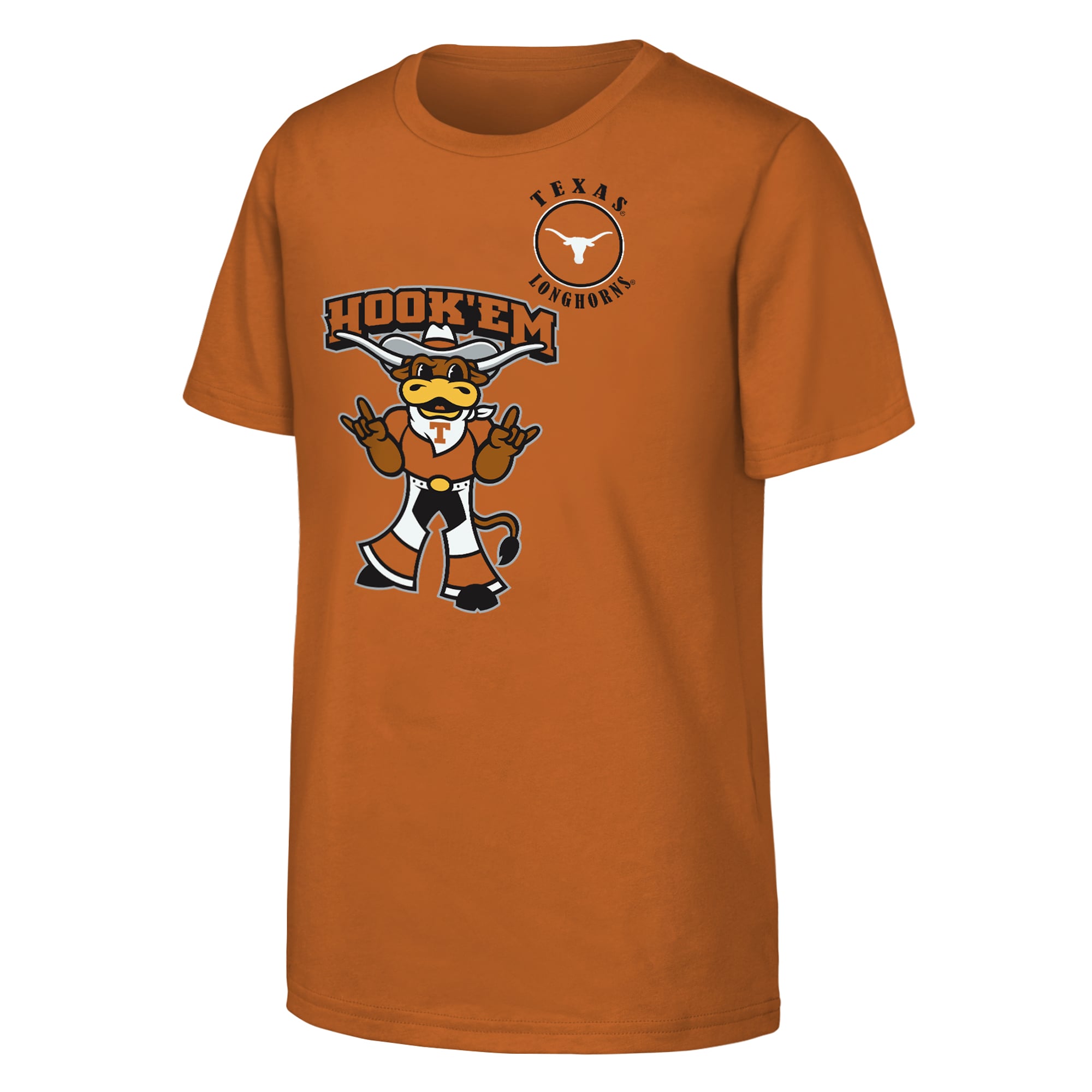 T-shirt Outerstuff Texas Orange Longhorns Tailgater Hometown pour jeunes