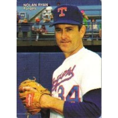 1990 Rangers Mother's #2 Nolan Ryan