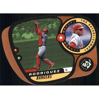 1998 UD3 Die Cuts #164 Ivan Rodriguez EE