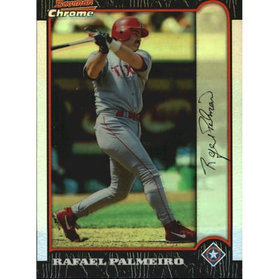 1999 Bowman Chrome Refractors #275 Rafael Palmeiro