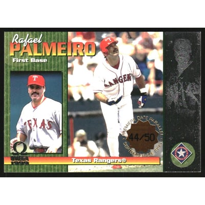 1999 Pacific Omega Premiere Date #238 Rafael Palmeiro