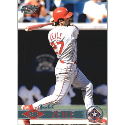 1999 Pacific Platinum Blue #434 Todd Zeile
