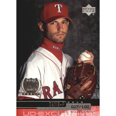 2000 Upper Deck Exclusives Silver #512 Doug Davis
