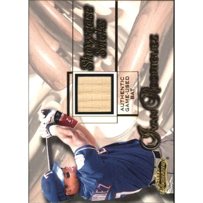2001 Fleer Showcase Sticks #28 Ivan Rodriguez