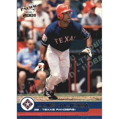 2001 Pacific Hobby LTD #420 Luis Alicea