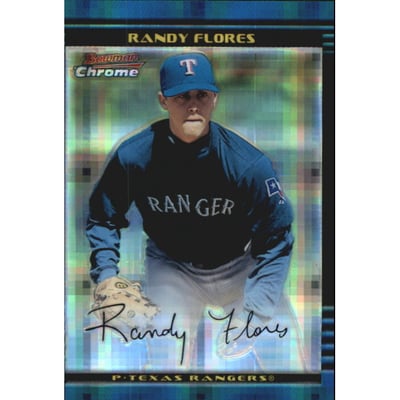 2002 Bowman Chrome X-Fractors #239 Randy Flores