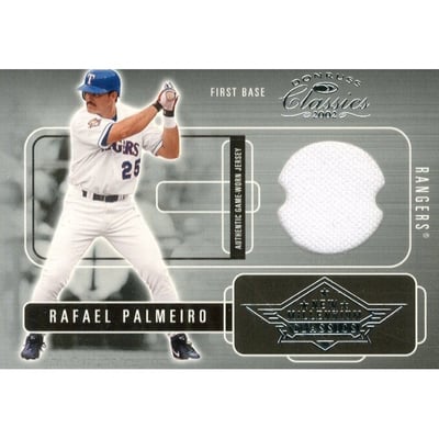 2002 Donruss Classics New Millennium Classics #15 Rafael Palmeiro Jsy/250