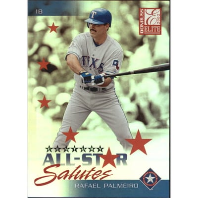 2002 Donruss Elite All-Star Salutes Century #16 Rafael Palmeiro