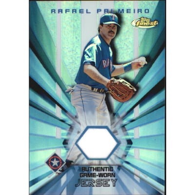 2002 Finest Jersey Relics #FJRRP Rafael Palmeiro