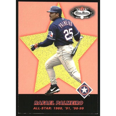 2002 Fleer Box Score First Edition #261 Rafael Palmeiro AS