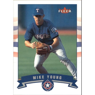 2002 Fleer Tiffany #380 Mike Young