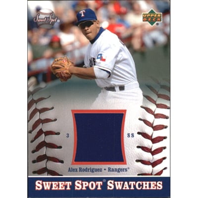 2002 Sweet Spot Swatches #SAR Alex Rodriguez