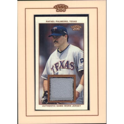 2002 Topps 206 Relics #RP2 Rafael Palmeiro Jsy B2