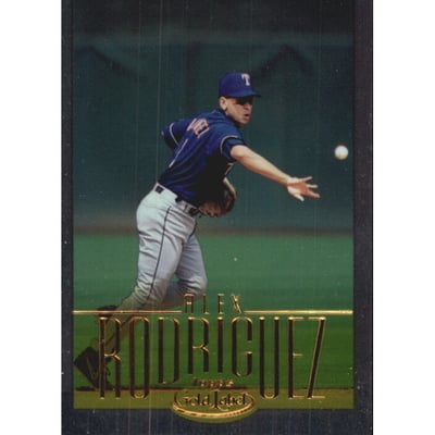 2002 Topps Gold Label Class 1 Gold #1 Alex Rodriguez