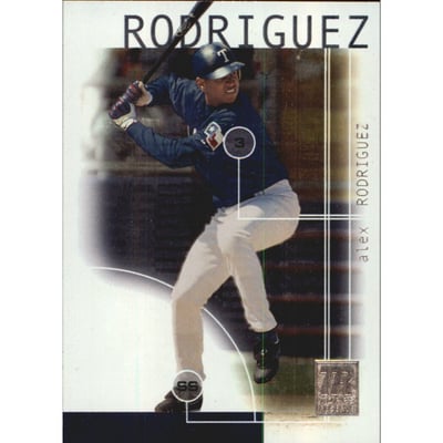2002 Topps Reserve Parallel #1 Alex Rodriguez