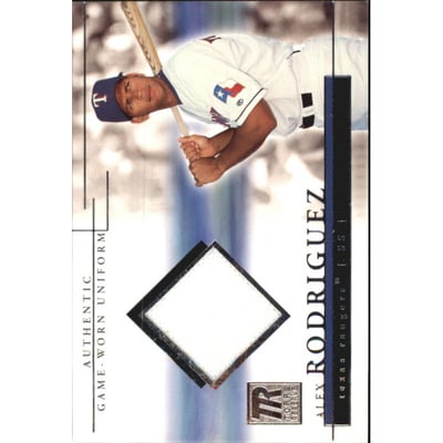 2002 Topps Reserve Uniform Relics #AR Alex Rodriguez C