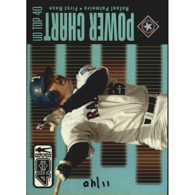 2002 Upper Deck 40-Man Electric Rainbow #1120 Rafael Palmeiro PC