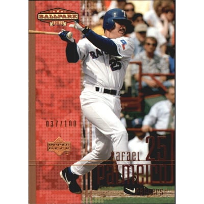 2002 Upper Deck Ballpark Idols Bronze #47 Rafael Palmeiro