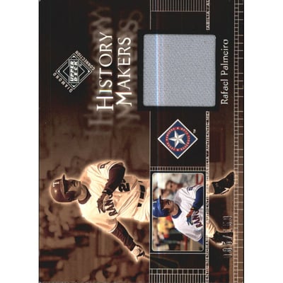 2002 Upper Deck Diamond Connection #327 Rafael Palmeiro HM Jsy