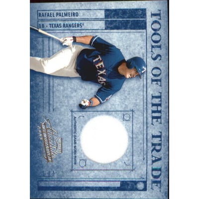 2003 Absolute Memorabilia Tools of the Trade Materials #TT37 Rafael Palmeiro Pants/250