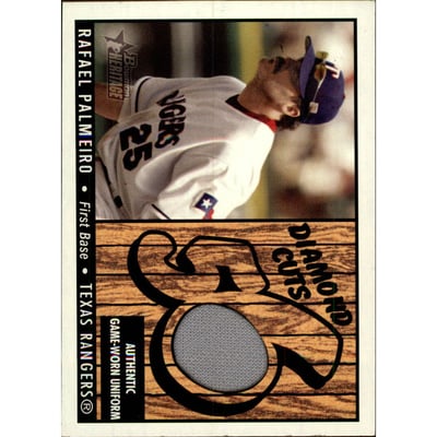 2003 Bowman Heritage Diamond Cuts Relics #RP2 Rafael Palmeiro Uni