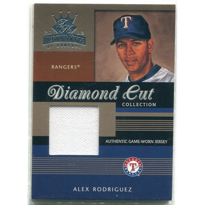 2003 Diamond Kings Diamond Cut Collection #DC54 Alex Rodriguez Jsy/500