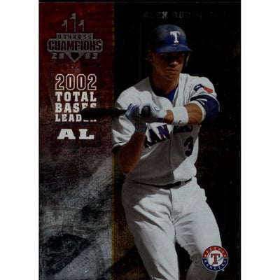 2003 Donruss Champions Metalized #254 Alex Rodriguez