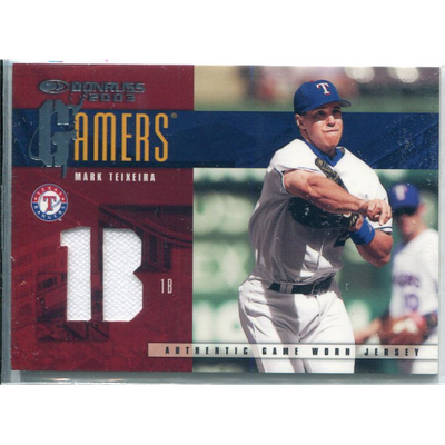 2003 Donruss Gamers Position #20 Mark Teixeira
