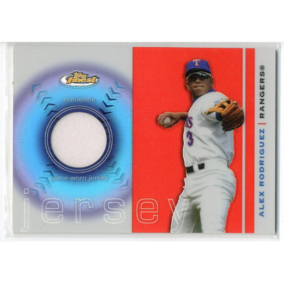 2003 Finest Uniform Relics #AR Alex Rodriguez F