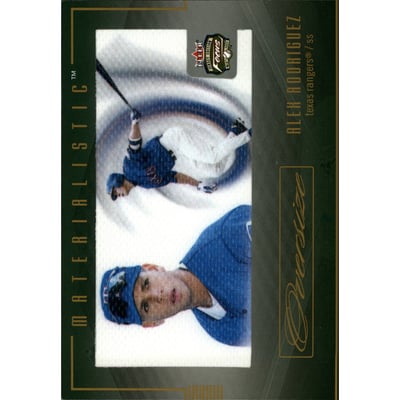 2003 Fleer Focus JE Materialistic Oversized #AR Alex Rodriguez