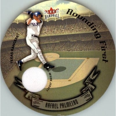 2003 Fleer Hardball Round Trippers Rounding First #10 Rafael Palmeiro Jsy/515