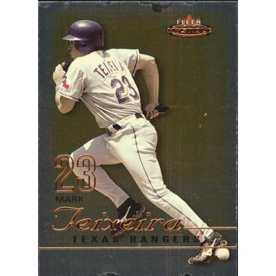 2003 Fleer Mystique Gold #23 Mark Teixeira