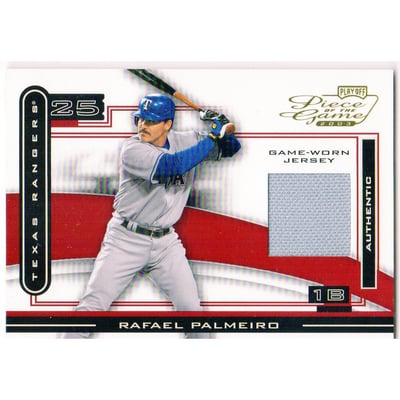 2003 Playoff Piece of the Game #POG75A Rafael Palmeiro Jsy