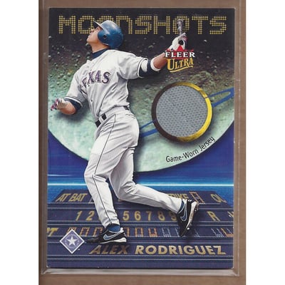 2003 Ultra Moonshots Memorabilia #AR Alex Rodriguez Jsy
