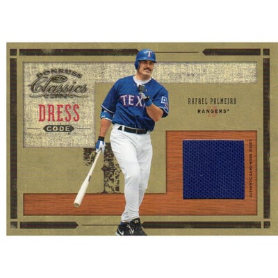 2004 Donruss Classics Dress Code Jersey #22 Rafael Palmeiro
