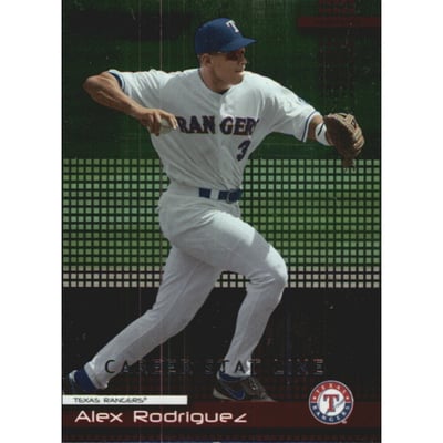 2004 Donruss Stat Line Career #196 Alex Rodriguez/345
