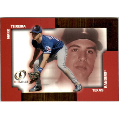 2004 Fleer Legacy Gold #24 Mark Teixeira